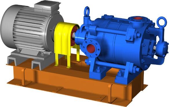 Насос ЦНС 60-99 секционный горизонтальный