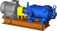 Насос ЦНС 60-132 секционный горизонтальный