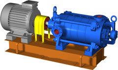 Насос ЦНС 60-165 секционный горизонтальный