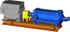 Насос ЦНС 500-400 секционный горизонтальный